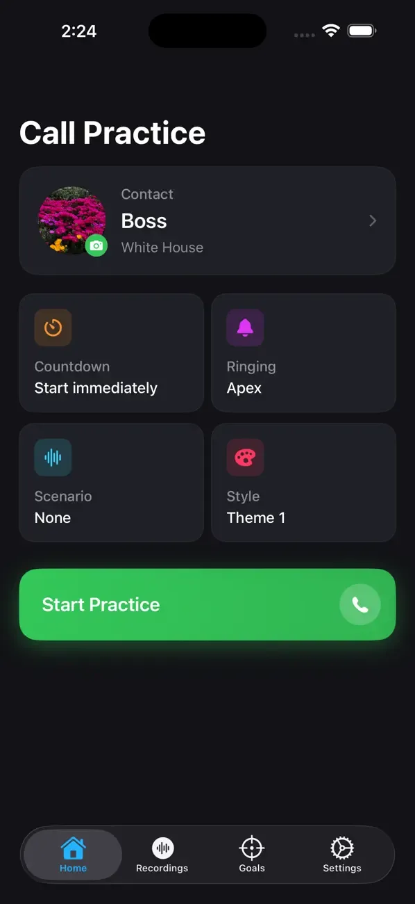 Fake Call Practice & Training screenshot 4
