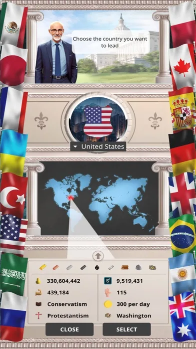 MA 1 – President Simulator screenshot 2