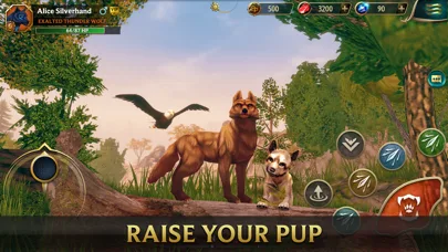 Wolf Tales - Online RPG Sim 3D screenshot 1