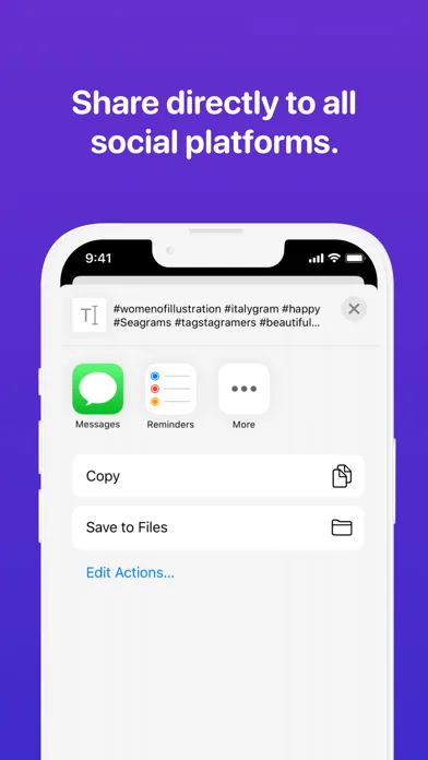 Hashtag: AI Tag Generator screenshot 3