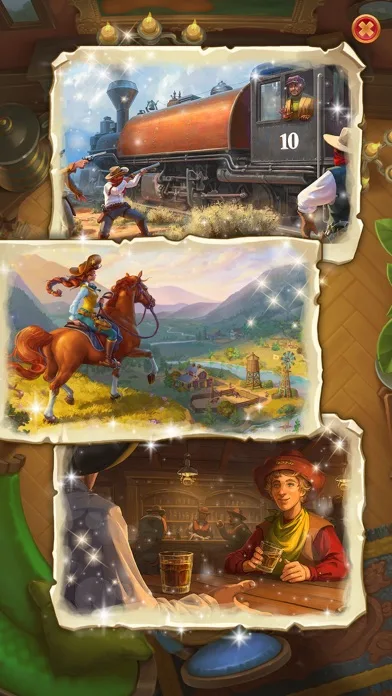 Jewels of the Wild West: Match screenshot 4