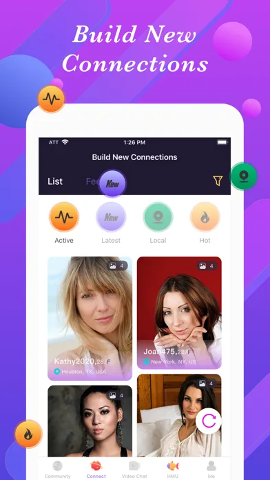 Local Casual Dating App - HMU screenshot 1