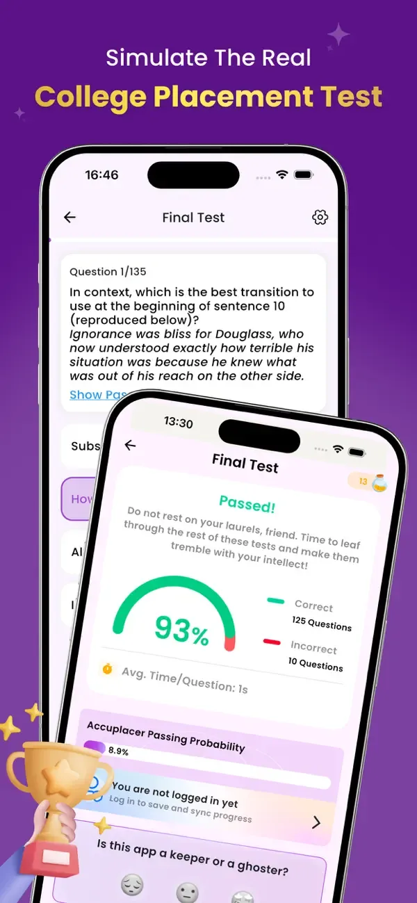 Accuplacer Exam Training 2026 screenshot 3