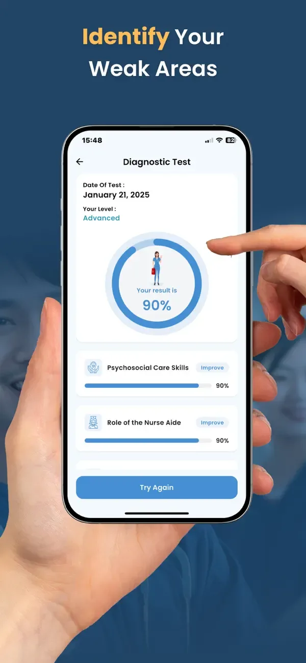 CNA Practice Test 2026 Prep screenshot 4