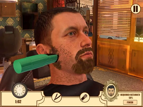 Barber Shop Hair Saloon Sim 3D screenshot 5
