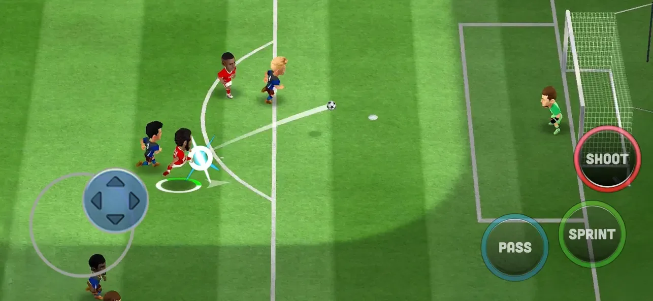 Mini Football - Soccer Game screenshot 1