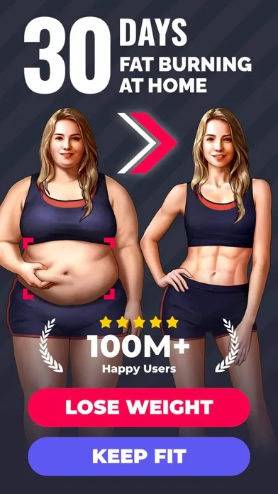 Lose Weight for Women at Home screenshot 1