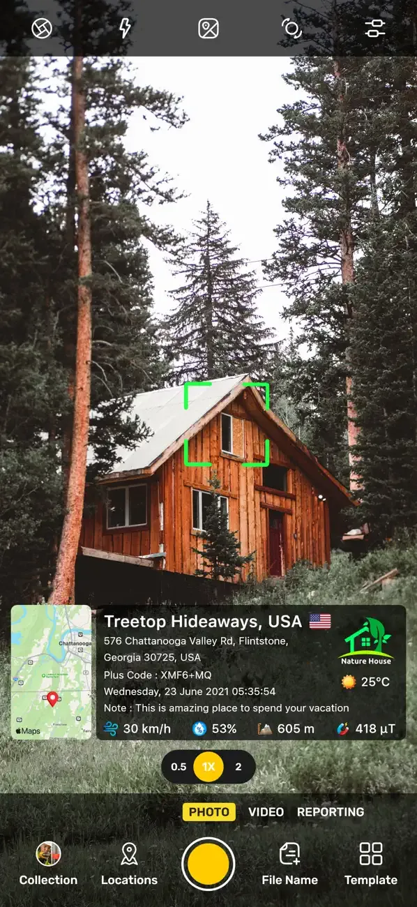 GPS Map Camera : Geo Photos screenshot 1