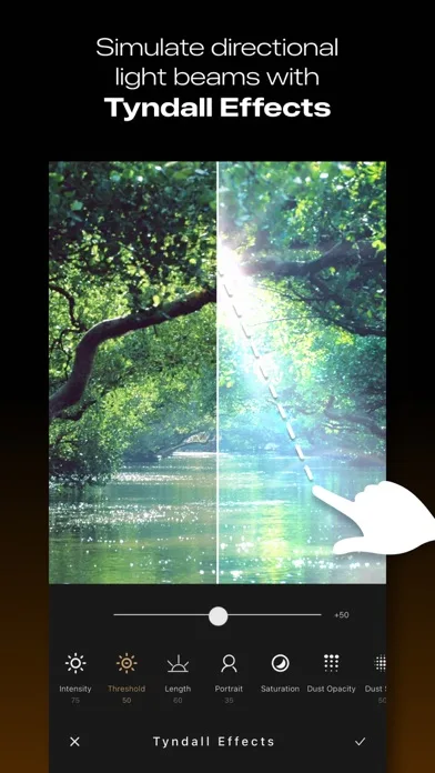 LUMINS - Light Photo Editor screenshot 1