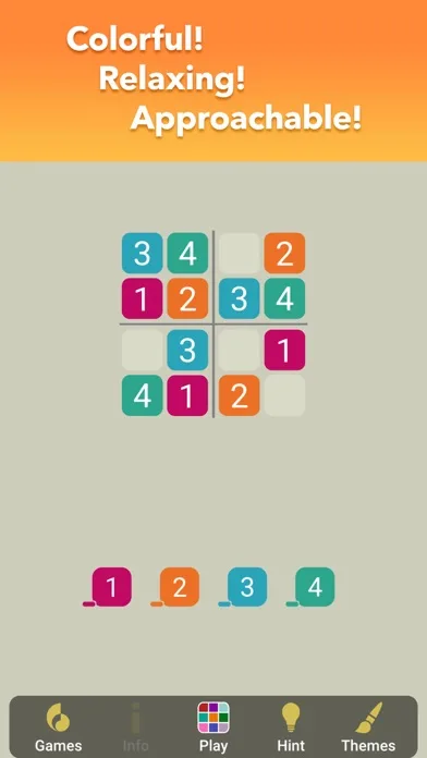 Sudoku Color - Classic Puzzle! screenshot 1
