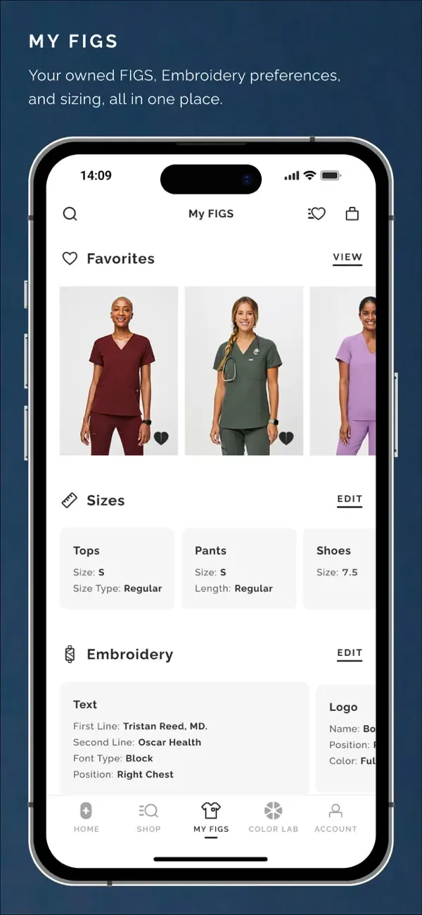 FIGS® screenshot 2