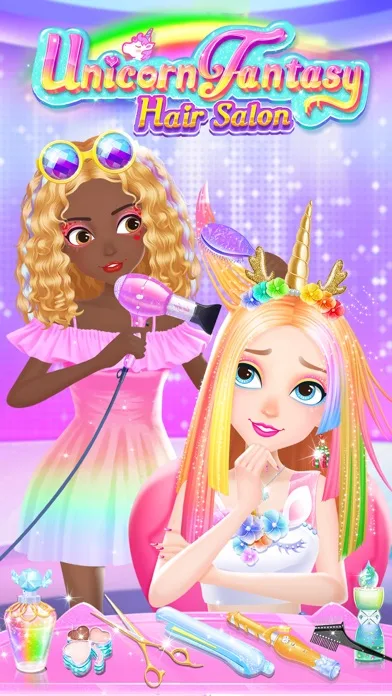 Unicorn Fantasy Hair Salon screenshot 1