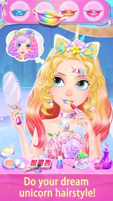 Unicorn Fantasy Hair Salon screenshot 3