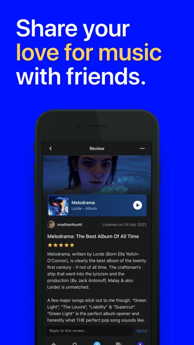 Musicboard: Albums & Songs screenshot 3