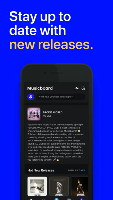 Musicboard: Albums & Songs screenshot 5