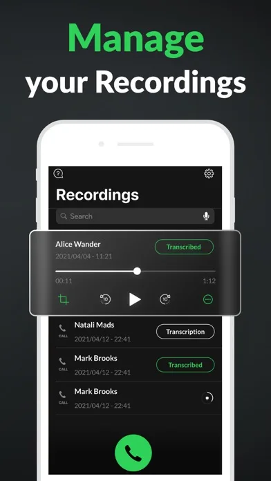 Call Recorder for iPhone. screenshot 4