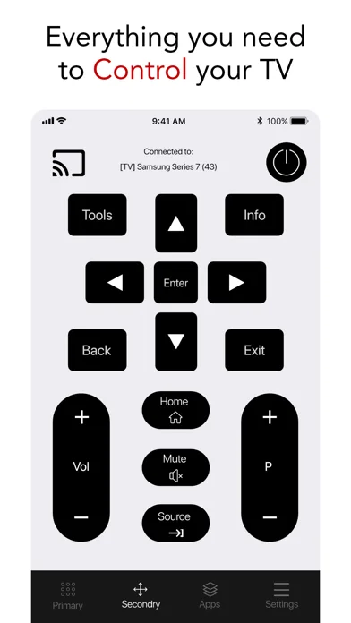 TV Remote for Samsung - Cast screenshot 2