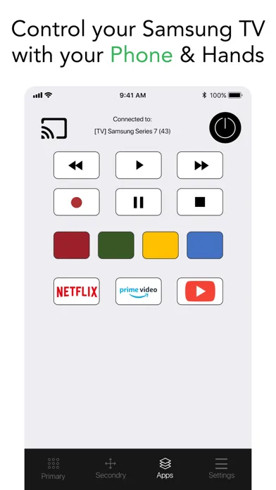 TV Remote for Samsung - Cast screenshot 3