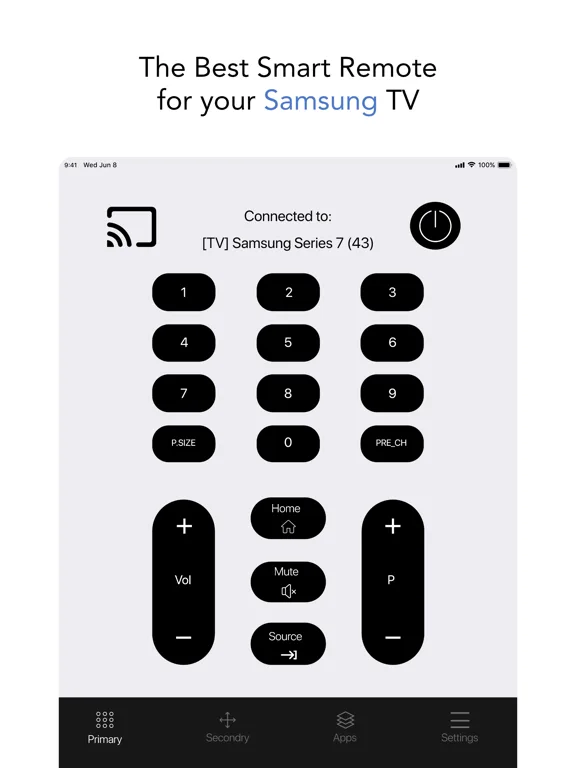 TV Remote for Samsung - Cast screenshot 4