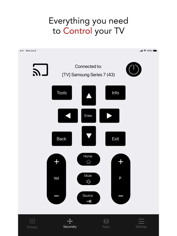 TV Remote for Samsung - Cast screenshot 5