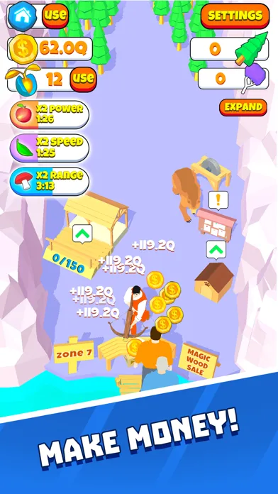 Idle Lumberjack 2 screenshot 2