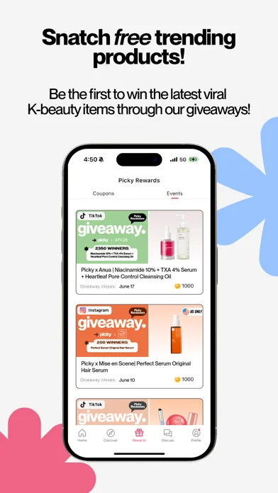 Picky: K-Beauty, Create & Earn screenshot 2