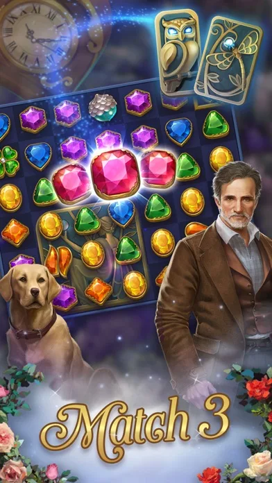 Jewel Mystery - Match 3 Game screenshot 1