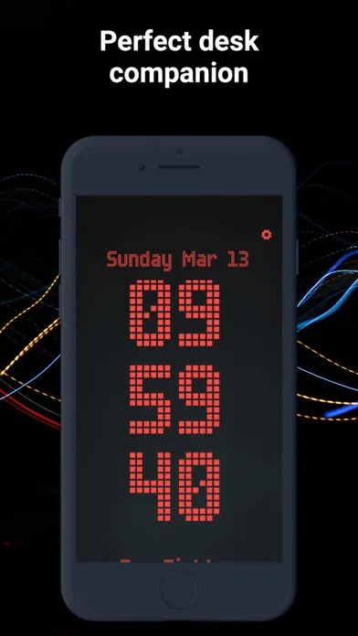 Digital Clock - Bedside Widget screenshot 3