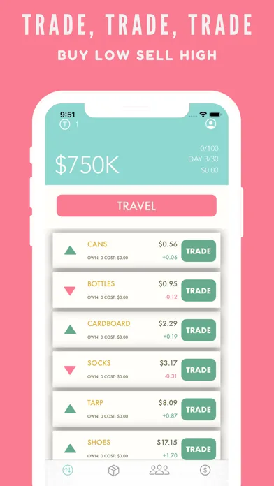 Homeless Trader - Simulator screenshot 1