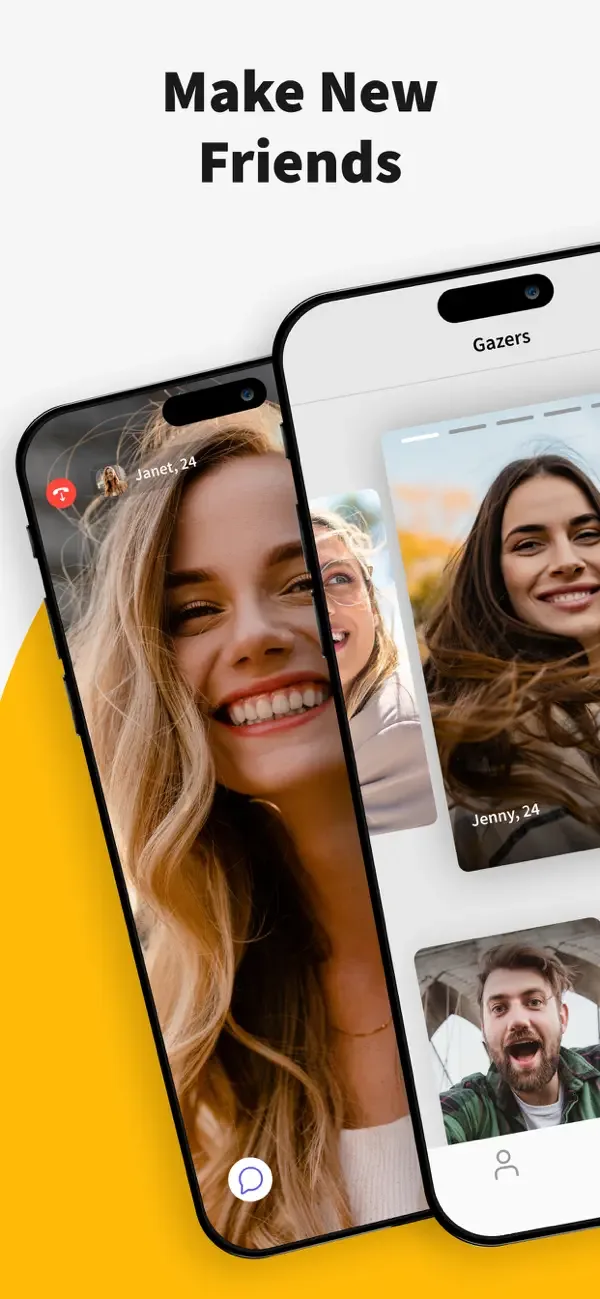 Gaze: Live Video Chat App screenshot 1