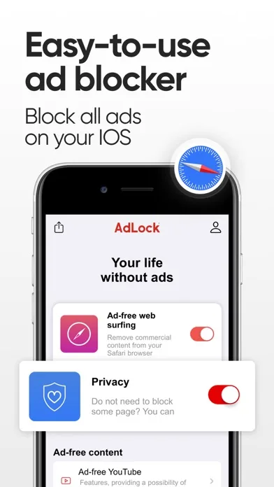 AdLock: Adblocker & Privacy screenshot 2