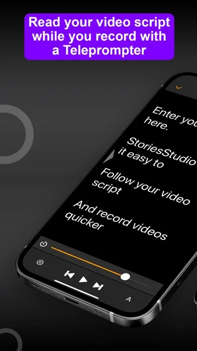 Teleprompter App Record Videos screenshot 1