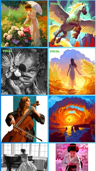Color by Music paint by number screenshot 3