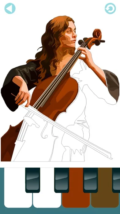 Color by Music paint by number screenshot 5