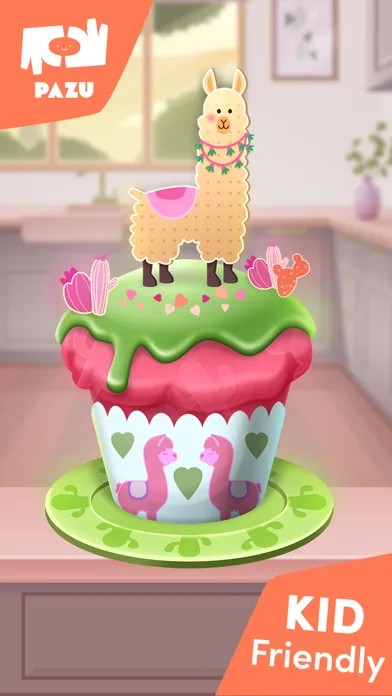 Cupcake maker cooking games screenshot 2