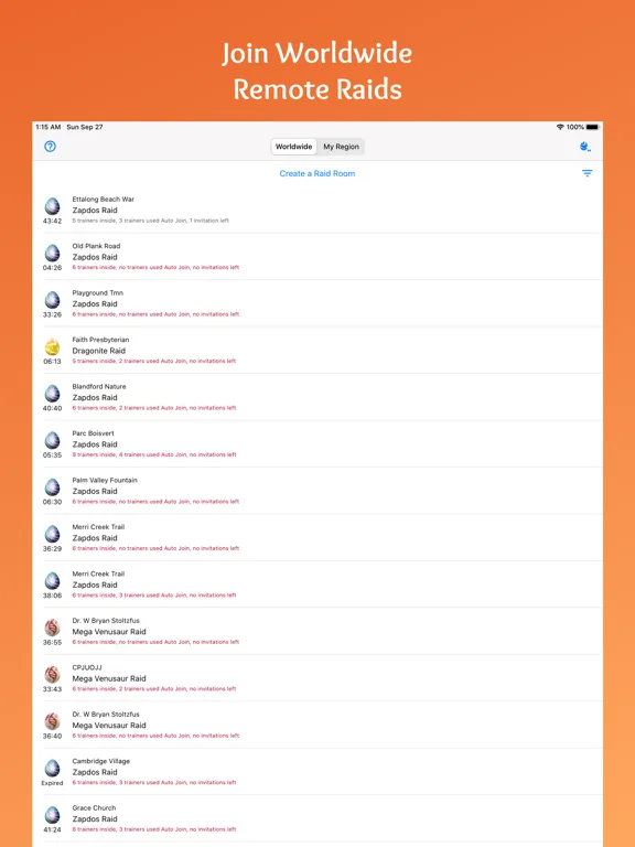 PokeRaid - Raid From Home screenshot 5