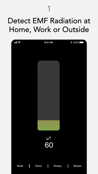 EMF Radiation Detector Reader screenshot 1