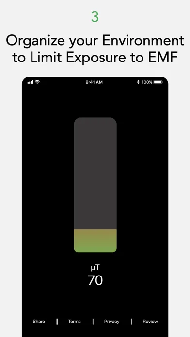 EMF Radiation Detector Reader screenshot 3
