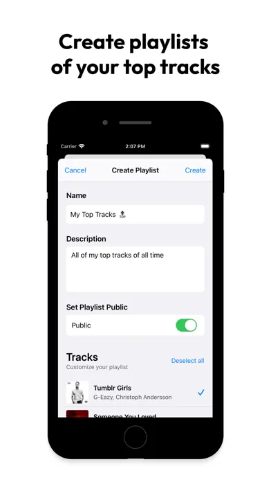 Statiks: Spotify Stats Tracker screenshot 4