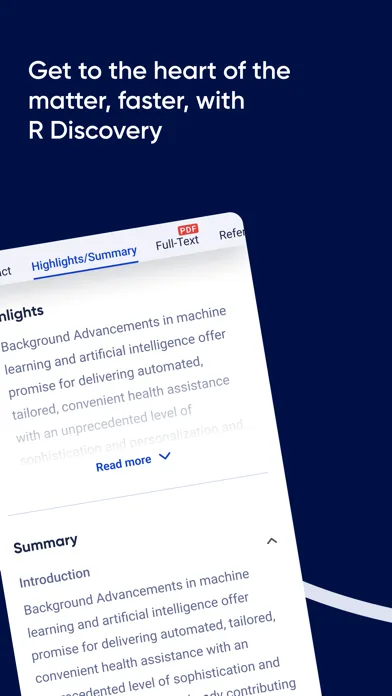 R Discovery: Academic Research screenshot 2