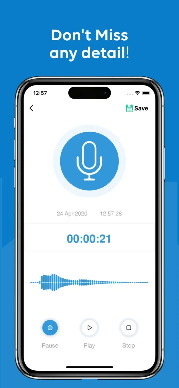 Voice Memos & Sound Recorder screenshot 1