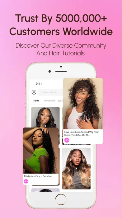 UNice: Wigs & Hair Bundles screenshot 5