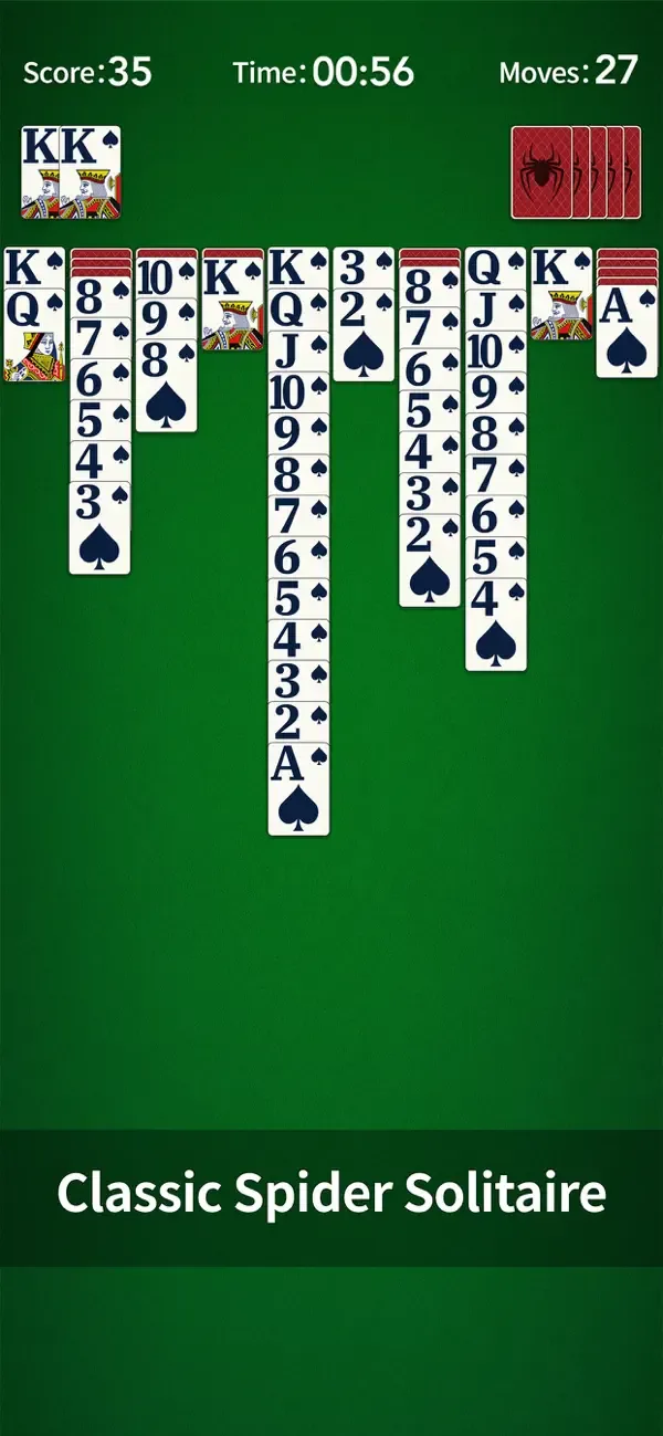 .Spider Solitaire! screenshot 5