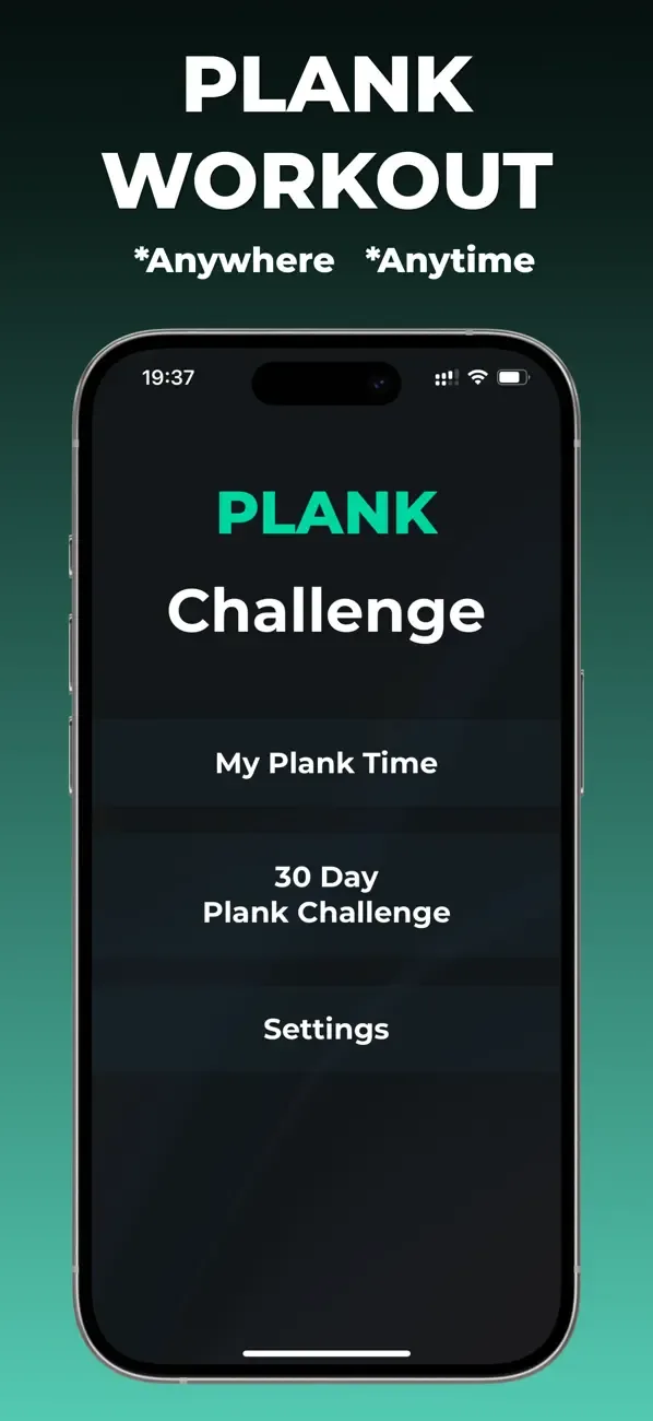 Plank Workout 30 day challenge screenshot 1