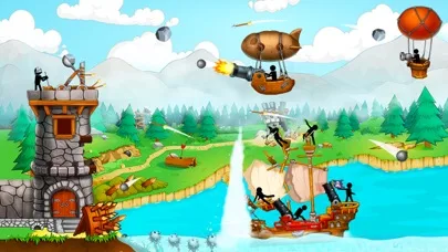 The Catapult: stick man game screenshot 1
