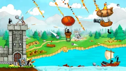 The Catapult: stick man game screenshot 4