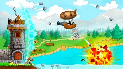 The Catapult: stick man game screenshot 5
