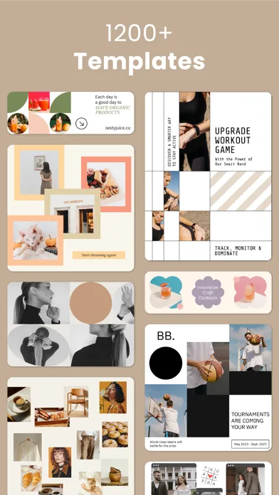 Grid layout for Instagram feed screenshot 4