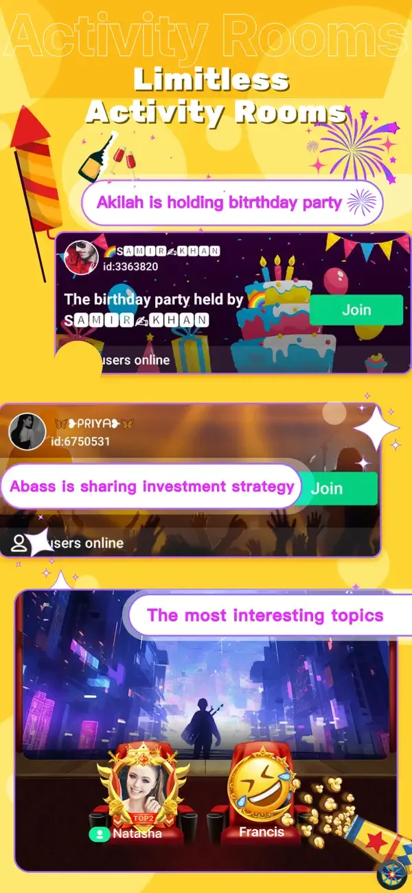 YoHo - Group Voice Chat screenshot 3