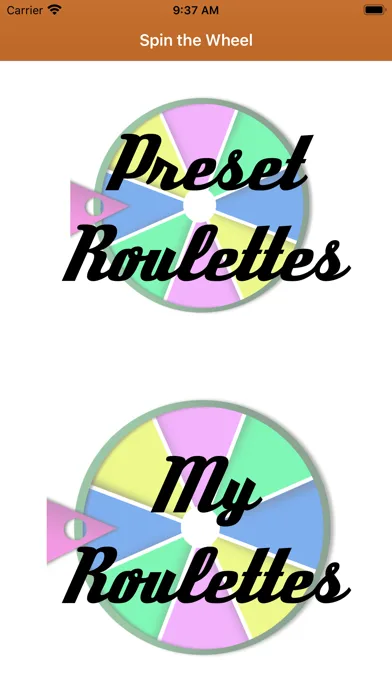 Spin The Wheel Decision Maker screenshot 1